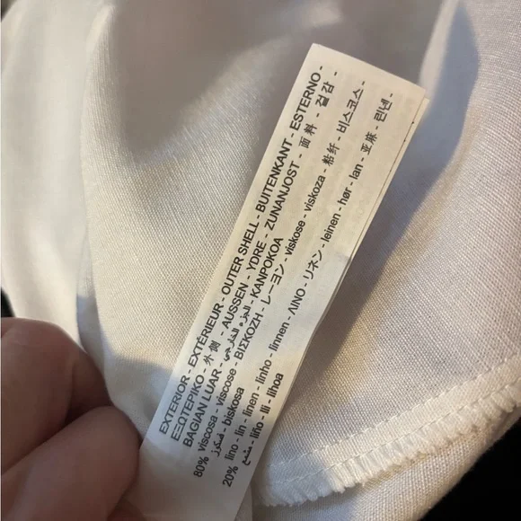 White Spaghetti Strap Midi Dress - Picture 9 of 10